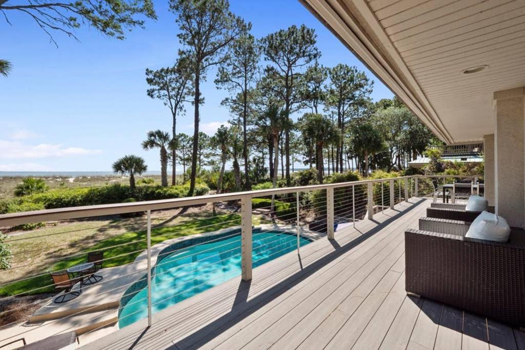 7 Black Duck - Top Notch Views & Amenities In A Private Oceanfront Oasis Hilton Head Island Eksteriør bilde