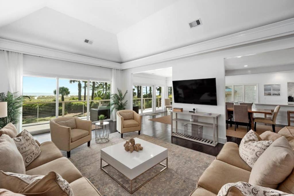 7 Black Duck - Top Notch Views & Amenities In A Private Oceanfront Oasis Hilton Head Island Eksteriør bilde