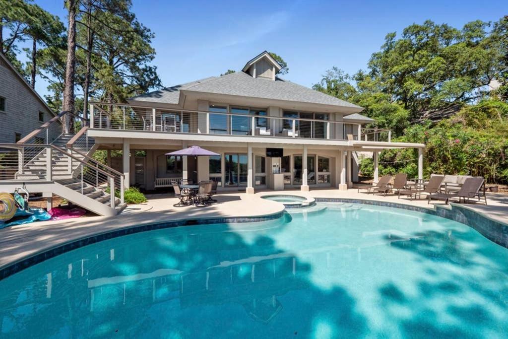 7 Black Duck - Top Notch Views & Amenities In A Private Oceanfront Oasis Hilton Head Island Eksteriør bilde