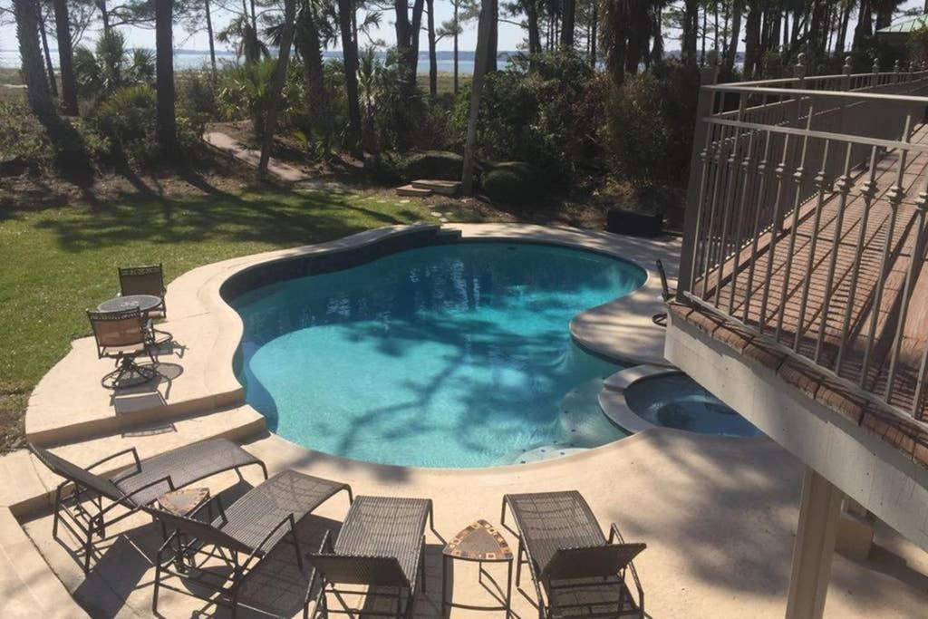 7 Black Duck - Top Notch Views & Amenities In A Private Oceanfront Oasis Hilton Head Island Eksteriør bilde